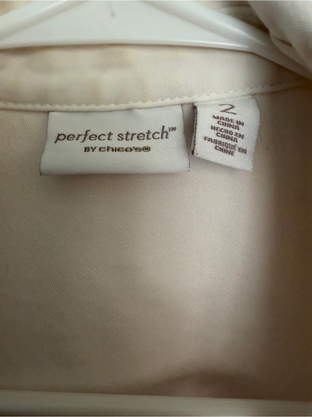 Chico's Button-Front Jean Jacket - Picture 3 of 3